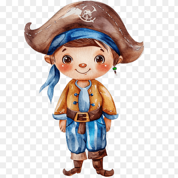 cute pirate clipart