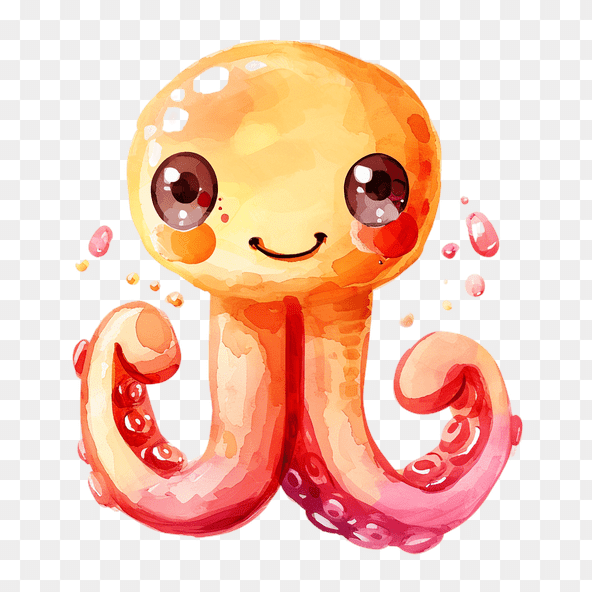 yellow octopus