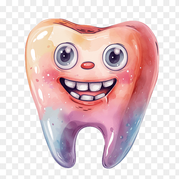 funny tooth clipart