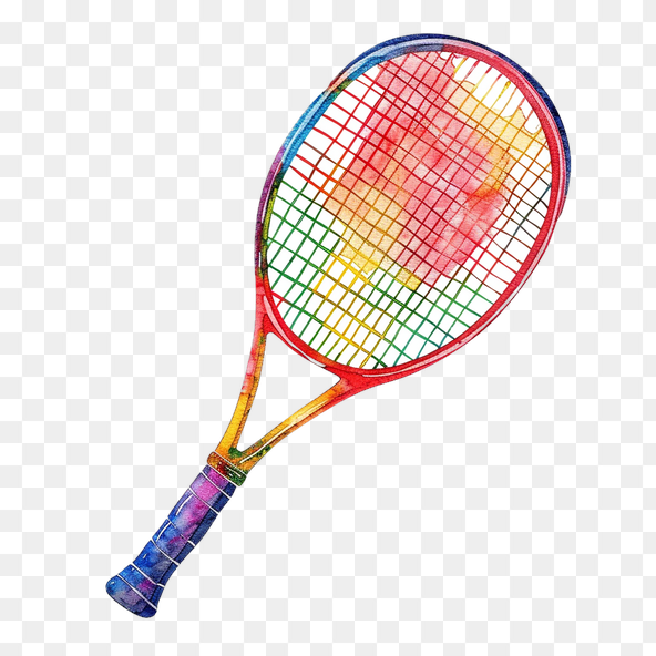 tennis racket clipart