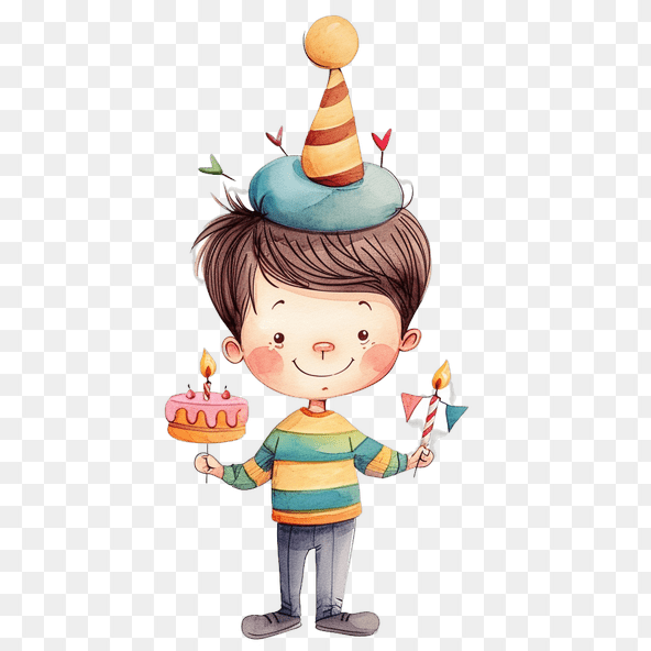 birthday boy clipart