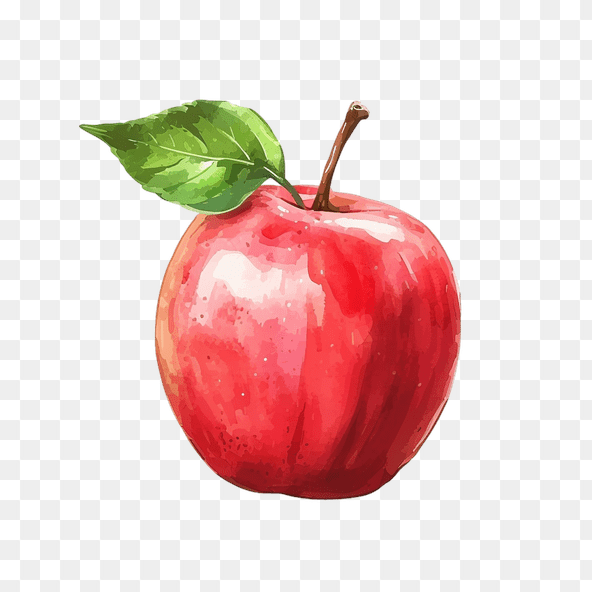 cute apple clipart