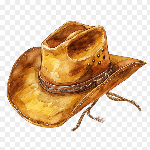 cowboy hat clipart