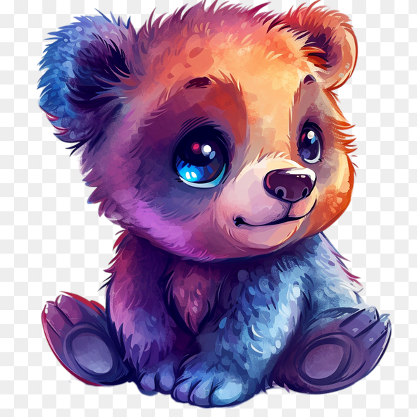 Cute Cartoon Bear Clipart