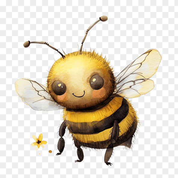 adroable bee clipart
