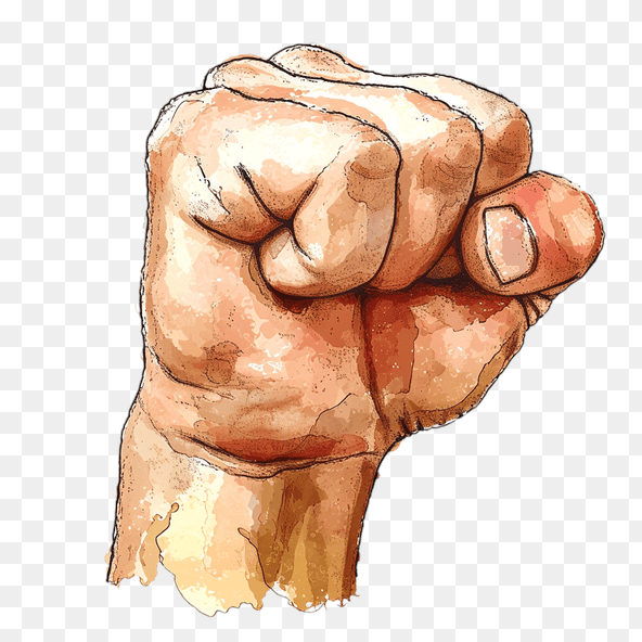 realistic Fist Clipart