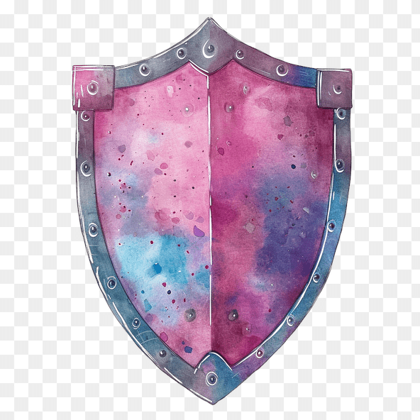 cute shield clipart