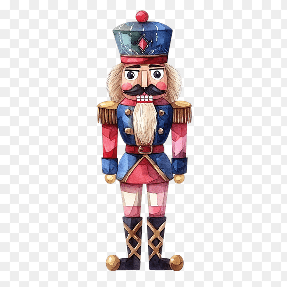 cute Christmas Nutcracker Clipart