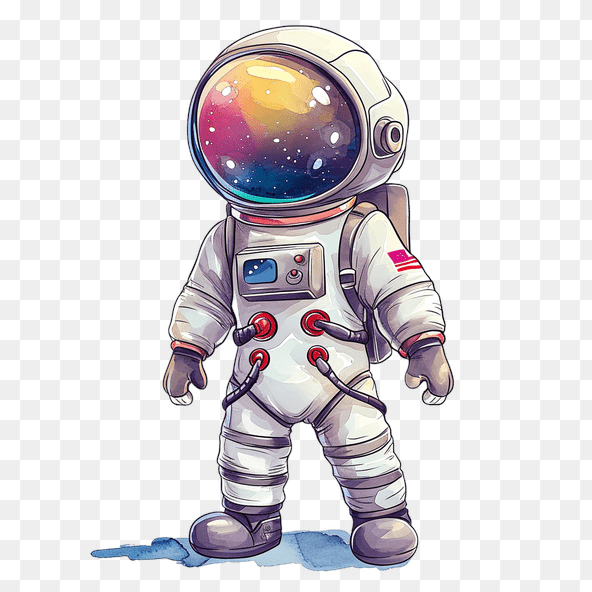cute astronaut clipart