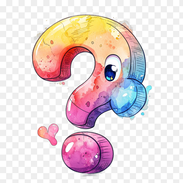 cartoon question mark clipart