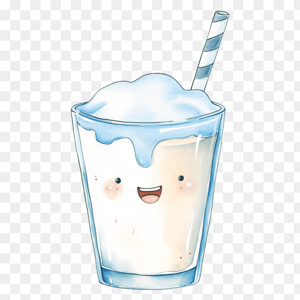 Cute Milk Shake Clipart