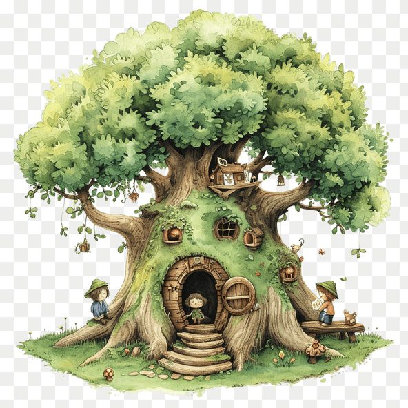 tree house clipart