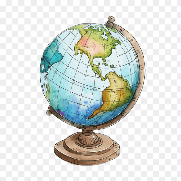 world globe clipart