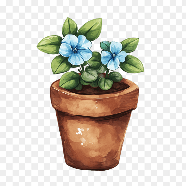 flower pot clipart