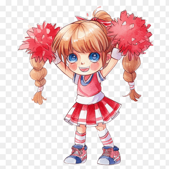 cheerleading clipart