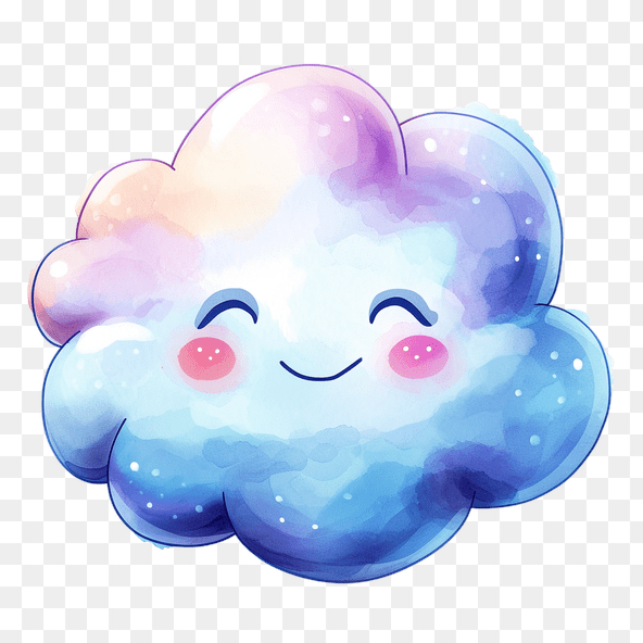 Cute cloudy clipart