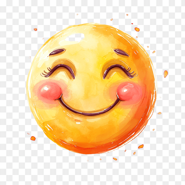 warm smiley face clipart