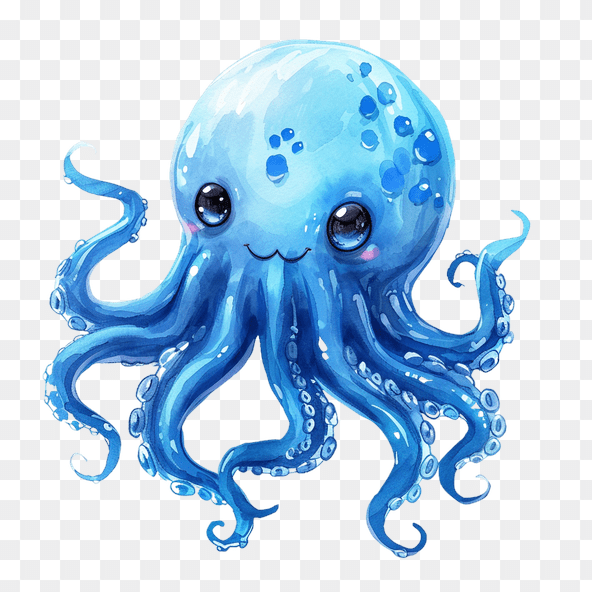 octopus clipart