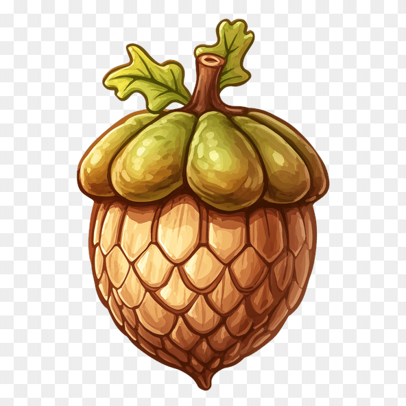 autumn acorn clipart