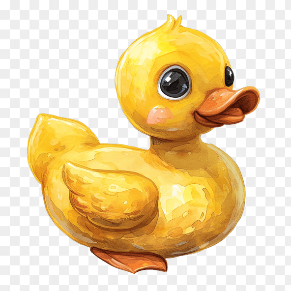 cute rubber duck clipart