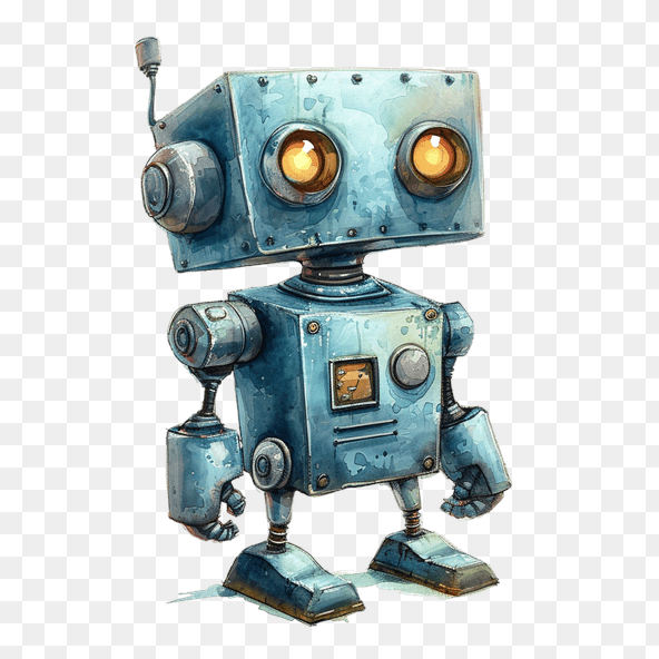 cute robot clipart