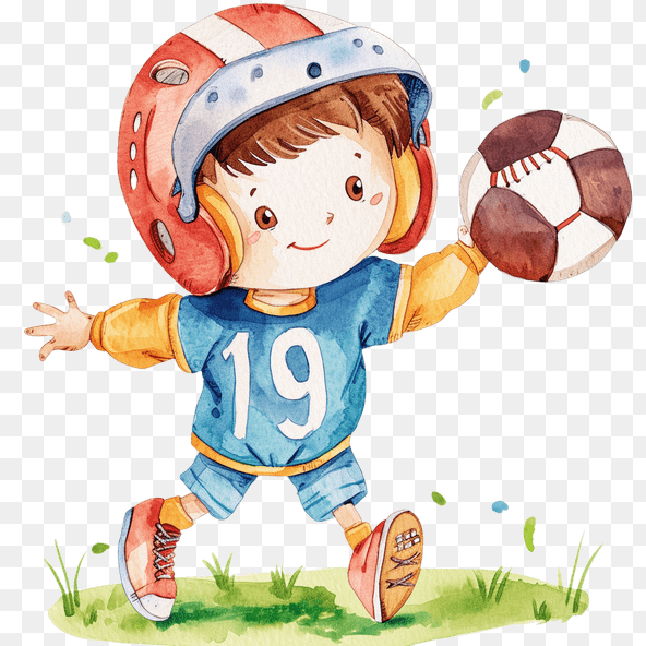 soccer player clipart