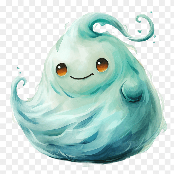 kawaii wind clipart