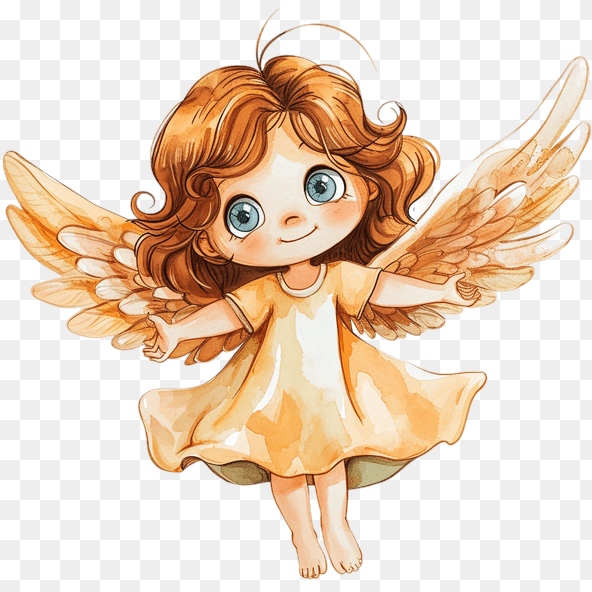 cute angel clipart