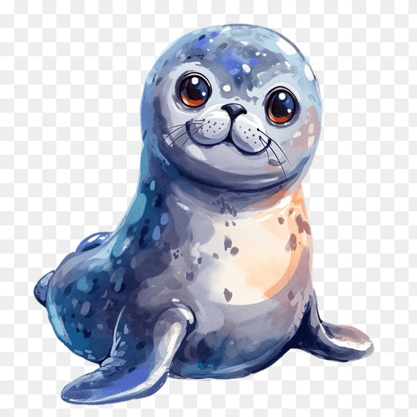 Cute Seal Clipart For Kids
