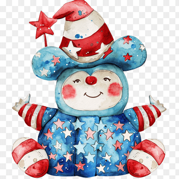 cute 4th of july clipart