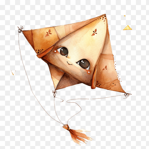 cartoon kite