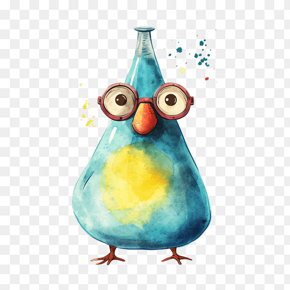 Cute Blue Bird Clipart
