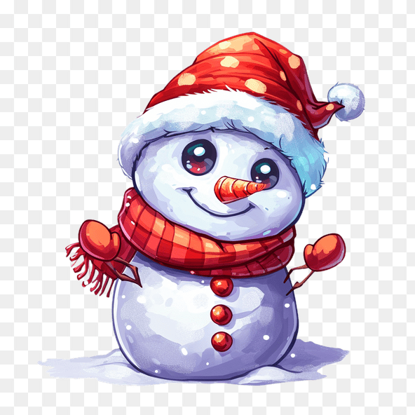 baby snowman clipart