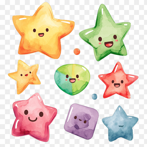 Cute Shapes Clipart