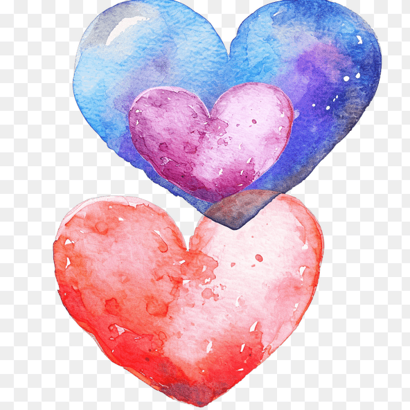 cute hearts clipart
