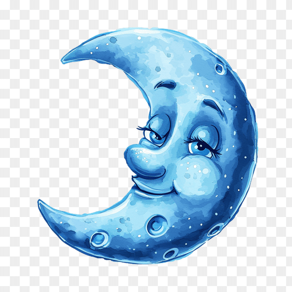 crescent moon clipart