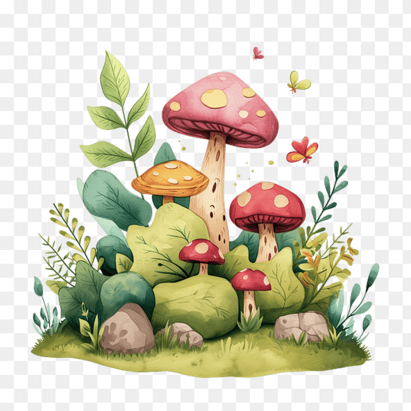 Perfect Mushroom Clipart