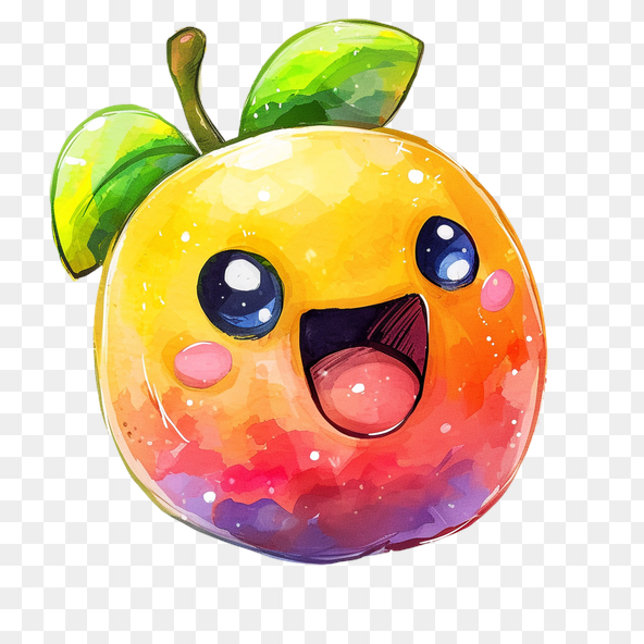 cute fruit clipart
