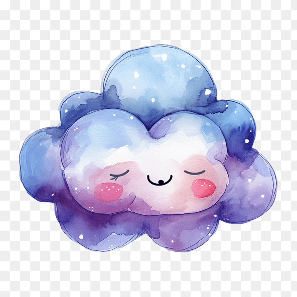 kawaii cloud clipart