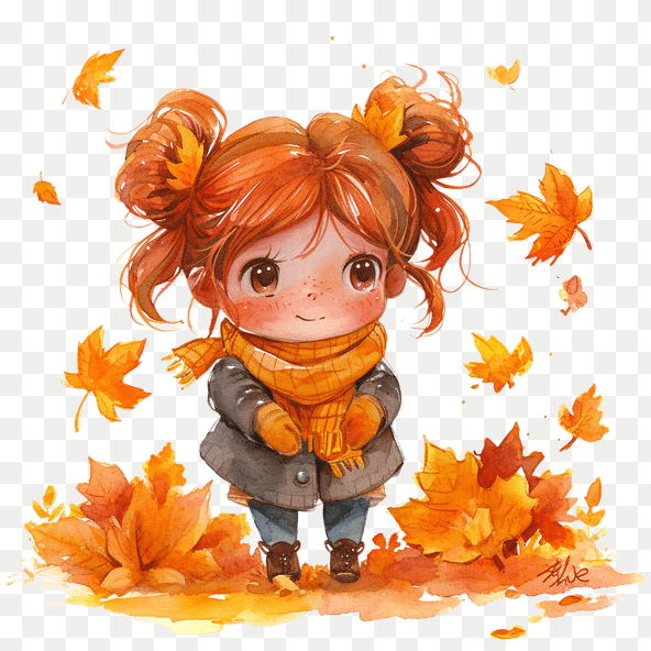 cute autumn clipart