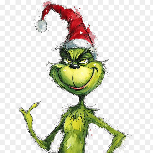 cute grinch clipart
