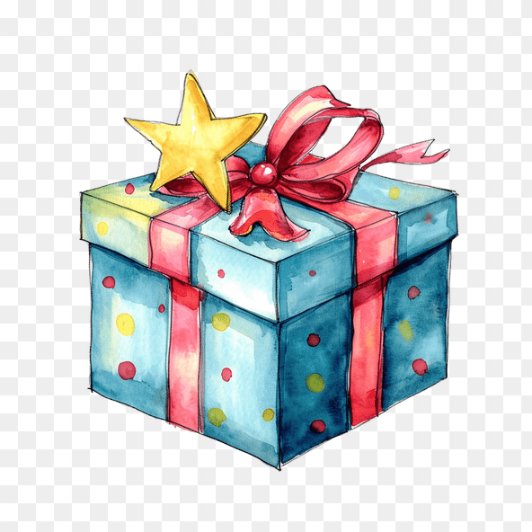 christmas present clipart