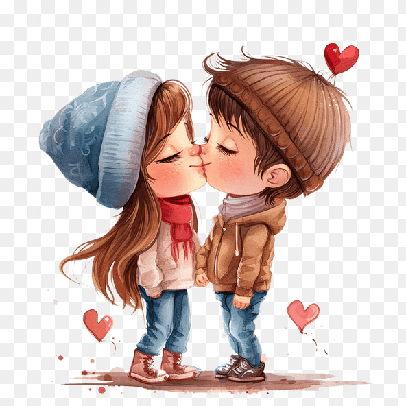 kiss clipart