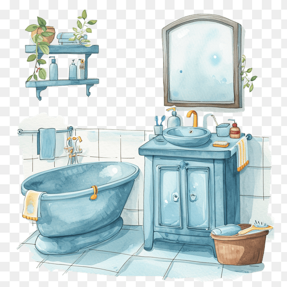 bathroom clipart