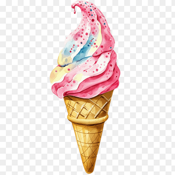 ice cream cone clipart
