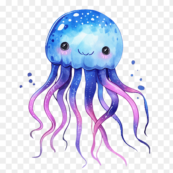 jelly fish clipart