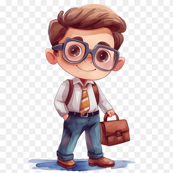 Cute Businessman Clipart