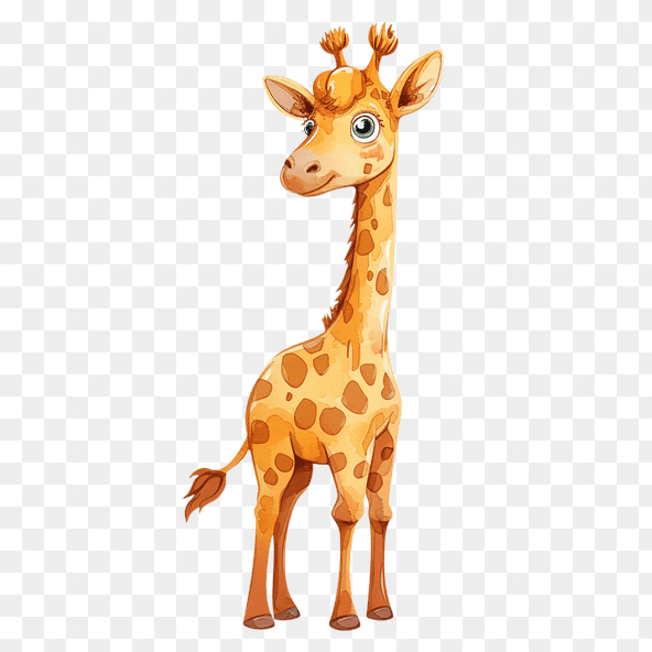 cute giraffe clipart