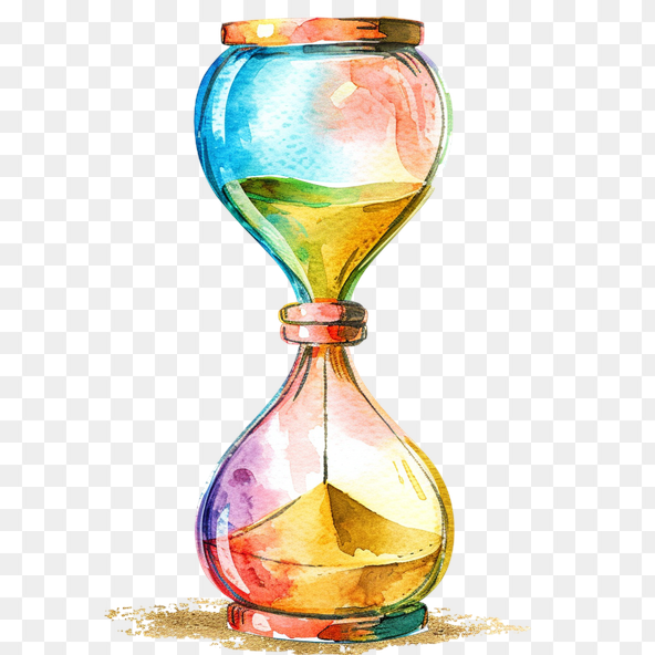 hour glass clipart