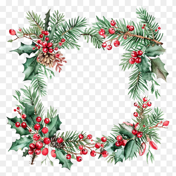 christmas border clipart